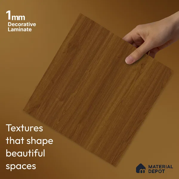 Wooden Look LM 23465 (AR 01 7538) Golden Sands 8 ft x 4 ft Alder Ridge Finish Decorative Laminate - 1 mm | Suitable for TV Unit, Wardrobe, Kitchen Cabinets