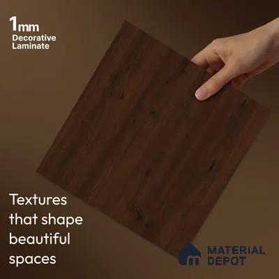 Wooden Look LM 23549 Midtown Maple 8 ft x 4 ft Almond Finish Decorative Laminate - 1 mm | Suitable for TV Unit, Wardrobe, Kitchen Cabinets