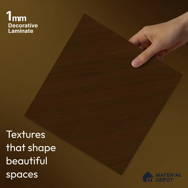Wooden Look LM 23606 (SF 7299) Starlight Oak 8 ft x 4 ft Suede Finish Decorative Laminate - 1 mm | Suitable for TV Unit, Wardrobe, Kitchen Cabinets
