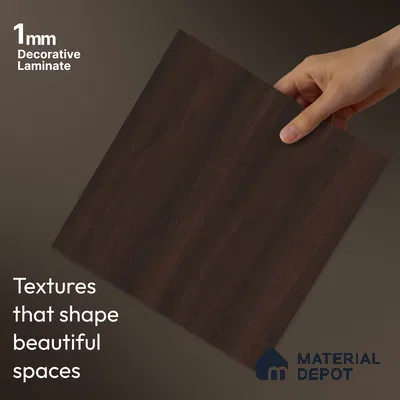 Wooden Look LM 23618 (SF 7253) Weathered Wood 8 ft x 4 ft Suede Finish Decorative Laminate - 1 mm | Suitable for TV Unit, Wardrobe, Kitchen Cabinets