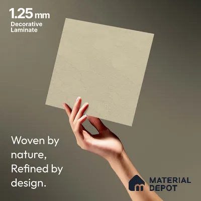 Stone Look LM 18304 8 ft x 4 ft Texture Finish Decorative Laminate - 1.25 mm | Suitable for TV Unit, Wardrobe, Kitchen Cabinets