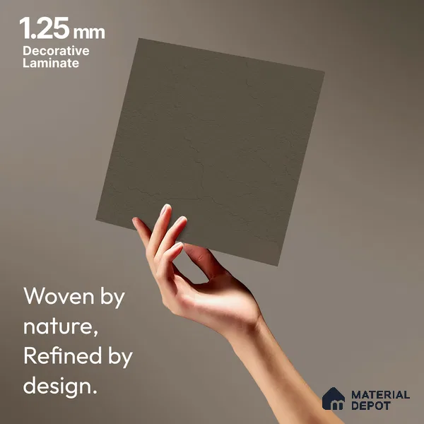 Stone Look LM 18308 8 ft x 4 ft Texture Finish Decorative Laminate - 1.25 mm | Suitable for TV Unit, Wardrobe, Kitchen Cabinets