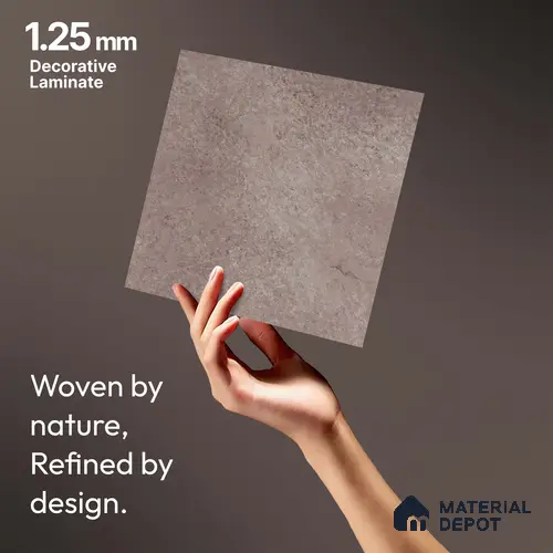 Stone Look LM 18309 8 ft x 4 ft Texture Finish Decorative Laminate - 1.25 mm | Suitable for TV Unit, Wardrobe, Kitchen Cabinets