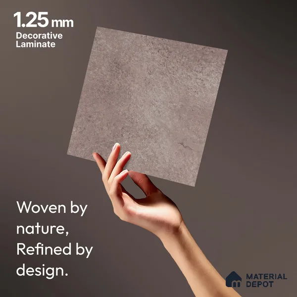 Stone Look LM 18309 8 ft x 4 ft Texture Finish Decorative Laminate - 1.25 mm | Suitable for TV Unit, Wardrobe, Kitchen Cabinets