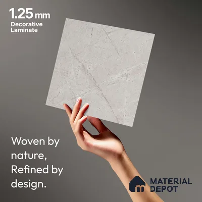 Stone Look LM 18311 8 ft x 4 ft Texture Finish Decorative Laminate - 1.25 mm | Suitable for TV Unit, Wardrobe, Kitchen Cabinets