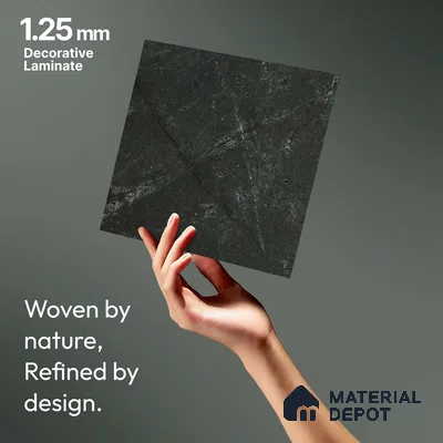 Stone Look LM 18312 8 ft x 4 ft Texture Finish Decorative Laminate - 1.25 mm | Suitable for TV Unit, Wardrobe, Kitchen Cabinets