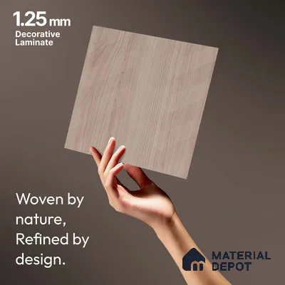Brown Abstract Look LM 18324 8 ft x 4 ft Texture Finish Decorative Laminate - 1.25 mm | Suitable for TV Unit, Wardrobe, Kitchen Cabinets