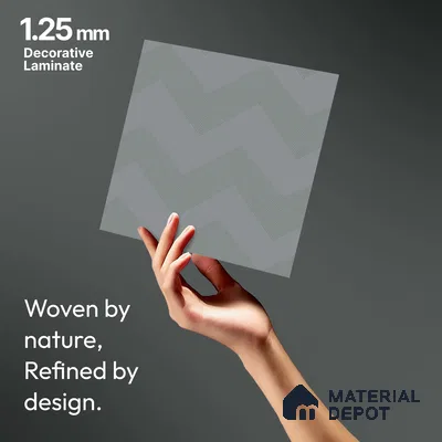 Grey Abstract Look LM 18329 8 ft x 4 ft Texture Finish Decorative Laminate - 1.25 mm | Suitable for TV Unit, Wardrobe, Kitchen Cabinets