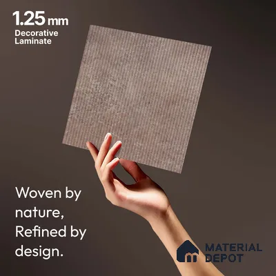 Marble Fluted LM 18346 8 ft x 4 ft Texture Finish Decorative Laminate - 1.25 mm | Suitable for TV Unit,Wardrobe, Kitchen Cabinets
