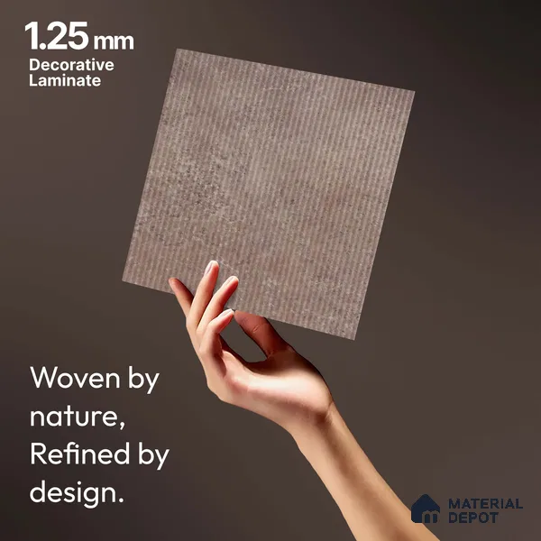 Marble Fluted LM 18346 8 ft x 4 ft Texture Finish Decorative Laminate - 1.25 mm | Suitable for TV Unit,Wardrobe, Kitchen Cabinets