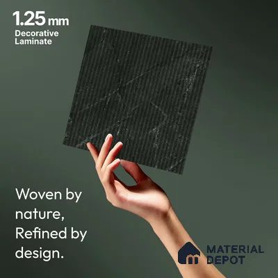 Marble Fluted LM 18348 8 ft x 4 ft Texture Finish Decorative Laminate - 1.25 mm | Suitable for TV Unit,Wardrobe, Kitchen Cabinets