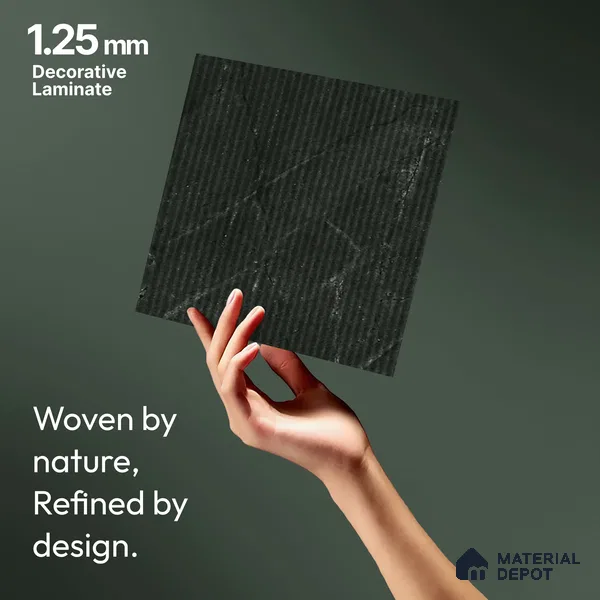 Marble Fluted LM 18348 8 ft x 4 ft Texture Finish Decorative Laminate - 1.25 mm | Suitable for TV Unit,Wardrobe, Kitchen Cabinets