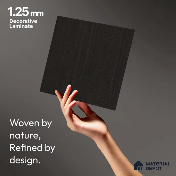 Wooden Fluted LM 18359 8 ft x 4 ft Texture Finish Decorative Laminate - 1.25 mm | Suitable for TV Unit,Wardrobe, Kitchen Cabinets