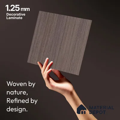 Wooden Fluted LM 18361 8 ft x 4 ft Texture Finish Decorative Laminate - 1.25 mm | Suitable for TV Unit,Wardrobe, Kitchen Cabinets