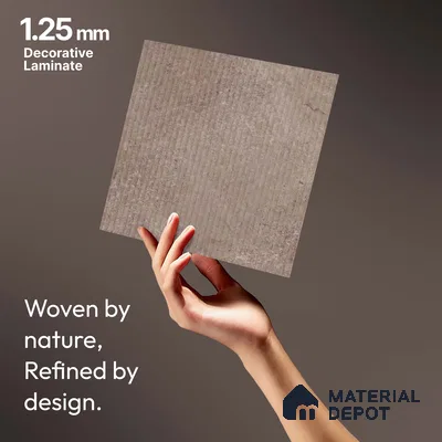Marble Fluted LM 18377 8 ft x 4 ft Texture Finish Decorative Laminate - 1.25 mm | Suitable for TV Unit,Wardrobe, Kitchen Cabinets