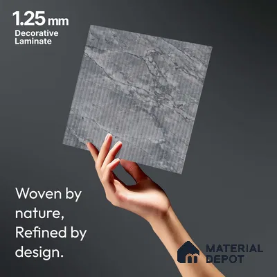 Marble Fluted LM 18381 8 ft x 4 ft Texture Finish Decorative Laminate - 1.25 mm | Suitable for TV Unit,Wardrobe, Kitchen Cabinets