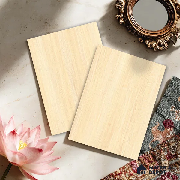 Wooden Look LM 14834 Negal Ashwood 8 ft x 4 ft Texture Finish Decorative Laminate - 1 mm | Suitable for TV Unit, Wardrobe, Kitchen Cabinets