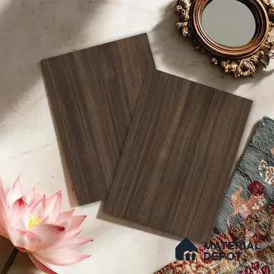 Wooden look LM 23963 Black Pine 8 ft x 4 ft Texture Finish Decorative Laminate - 1 mm | Suitable for Living room,TV Unit, Highlighter Wall, Wardrobe, Feature Wall