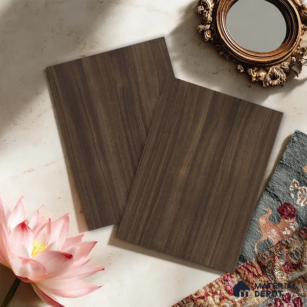 Wooden look LM 23963 Black Pine 8 ft x 4 ft Texture Finish Decorative Laminate - 1 mm | Suitable for Living room,TV Unit, Highlighter Wall, Wardrobe, Feature Wall