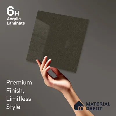 LM 23669 8 ft x 4 ft Sparkle High Gloss Finish Acrylic Laminate - 1.5 mm | Matching Edgeband Code EB 1405