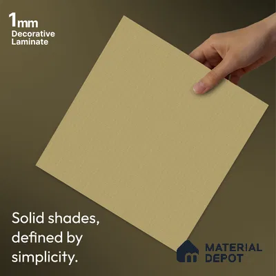 Brown Fabric Look LM 24398  8 ft x 4 ft Texture Finish Decorative Laminate - 1 mm | Suitable for TV Unit, Wardrobe, Kitchen Cabinets
