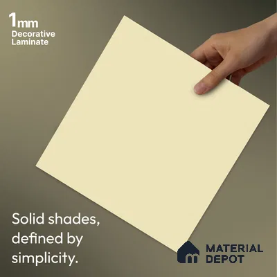White Fabric Look LM 24401  8 ft x 4 ft Texture Finish Decorative Laminate - 1 mm | Suitable for TV Unit, Wardrobe, Kitchen Cabinets