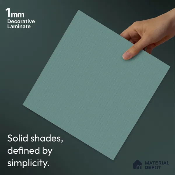 Blue Fabric Look LM 24407  8 ft x 4 ft Texture Finish Decorative Laminate - 1 mm | Suitable for TV Unit, Wardrobe, Kitchen Cabinets