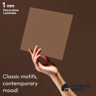 Red Solid Colors look LM 23960 Desert Tan  8 ft x 4 ft Matte Finish Decorative Laminate - 1 mm | Suitable for Living Room, Kitchen, Office