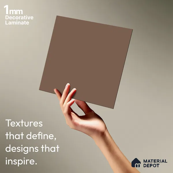 Sandrift Solid Colors Look SMT 903 8 ft x 4 ft Super Matte Finish Decorative Laminate - 1 mm | Suitable for Living Room, Kitchen, Office