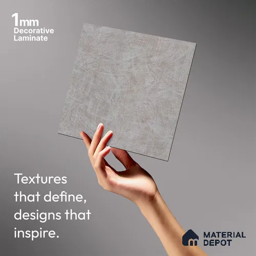 Stone Look LM 10473 8 ft x 4 ft Texture Finish Decorative Laminate - 1 mm | Suitable for TV Unit, Wardrobe, Kitchen Cabinets