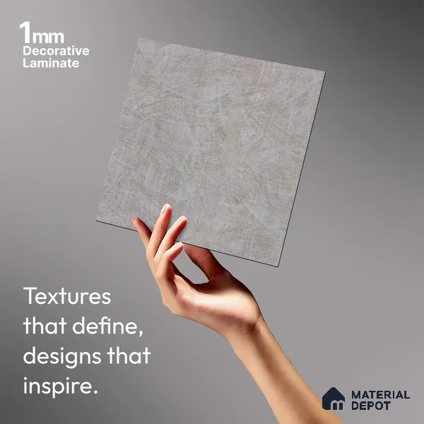 Stone Look LM 10473 8 ft x 4 ft Texture Finish Decorative Laminate - 1 mm | Suitable for TV Unit, Wardrobe, Kitchen Cabinets
