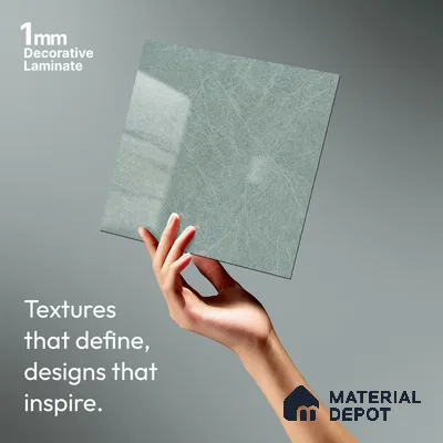 Stone Look LM 10898 8 ft x 4 ft Glossy Finish Decorative Laminate - 1 mm | Suitable for TV Unit, Wardrobe, Kitchen Cabinets