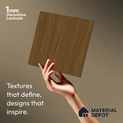 Wooden Look LM 20997 8 ft x 4 ft Matte Finish Decorative Laminate - 1 mm | Suitable for TV Unit, Wardrobe, Kitchen Cabinets