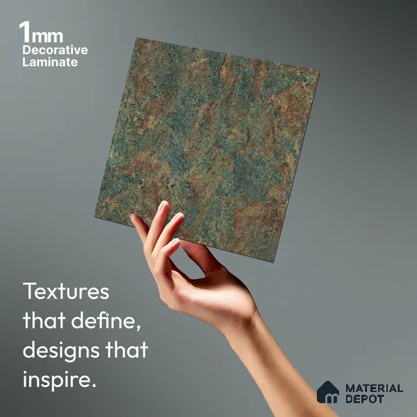Stone Look LM 21024 8 ft x 4 ft Texture Finish Decorative Laminate - 1 mm | Suitable for TV Unit, Wardrobe, Kitchen Cabinets