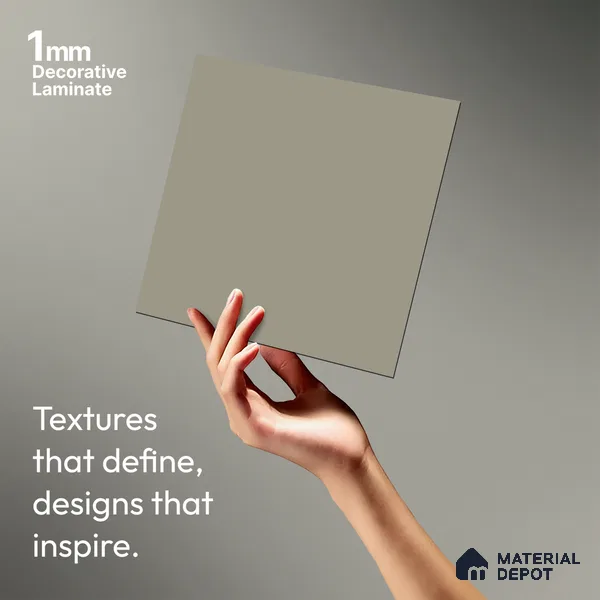 LM 21059 B Clay Sliky Matte Finish 8 ft x 4 ft Decorative Laminate - 1 mm | Suitable for Living Room, Kitchen, Office