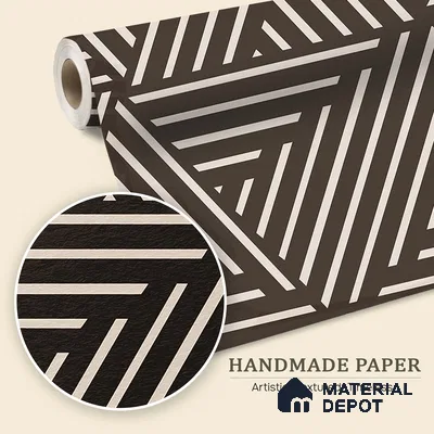 Mirage Abstract and Geometric Theme Modern Room Handmade (Customised Wallpaper)