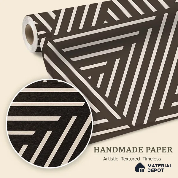 Mirage Abstract and Geometric Theme Modern Room Handmade (Customised Wallpaper)