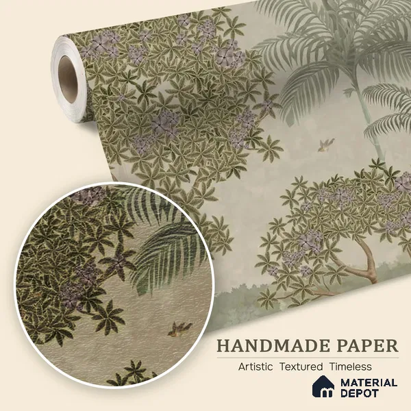 Garden of Dreams Handmade Customised Room Wallpaper