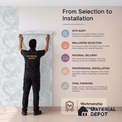 WK100-37 | 10 Meter x 21 Inches Marble Look Wallpaper - 57.41 Sq. Ft. | Minimum 10% wastage during installation