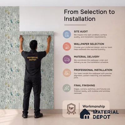 WK150-33 | 10 Meter x 21 Inches Abstract Look Wallpaper - 57.41 Sq. Ft. | Minimum 15% wastage during installation