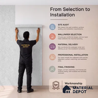 WK150-36 | 10 Meter x 21 Inches Abstract Look Wallpaper - 57.41 Sq. Ft. | Minimum 15% wastage during installation