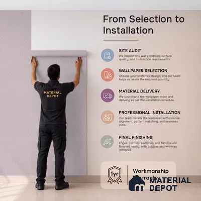 6003 | 10 Meter x 21 Inches Abstract Look Wallpaper - 57.41 Sq. Ft. | Minimum 15% wastage during installation