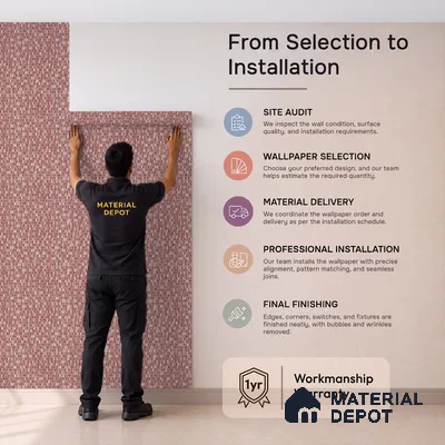 6023 | 10 Meter x 21 Inches Texture Look Wallpaper - 57.41 Sq. Ft. | Minimum 15% wastage during installation