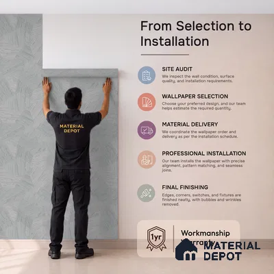 WP1351 | Grey Hatch Facets Textured Wallpaper - 9.5 Meter x 21 Inches, 55 Sq. Ft. (Min. 15% Wastage)