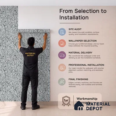 2014-3 | 5 Meter x 42 Inches Texture Look Wallpaper - 57 Sq. Ft.