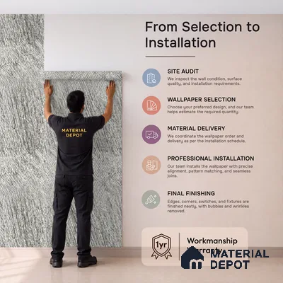 2013-1 | 5 Meter x 42 Inches Texture Look Wallpaper - 57 Sq. Ft.