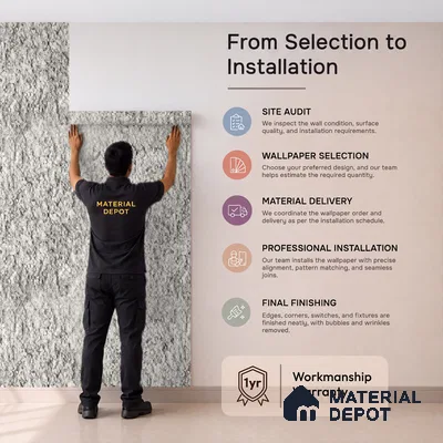 2005-1 | 5 Meter x 42 Inches Texture Look Wallpaper - 57 Sq. Ft.