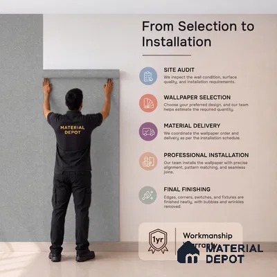 1327 | 10 Meter x 21 Inches Texture Look Wallpaper - 57.41 Sq. Ft. | Minimum 15% wastage during installation