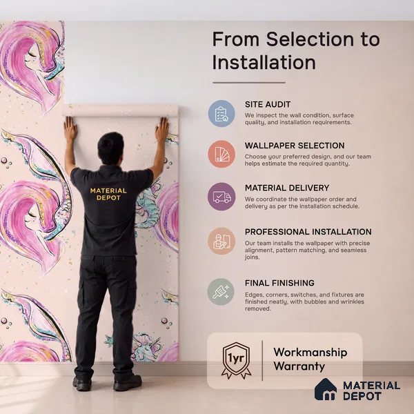 6860-2 | 5 Meter x 42 Inches Abstract Look Wallpaper - 57.41 Sq. Ft.