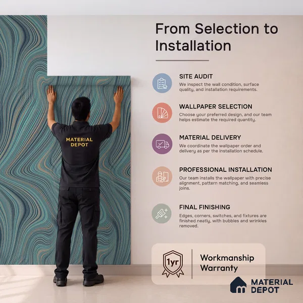 SO27051 | 10 Meter x 21 Inches Abstract Look Wallpaper - 57.41 Sq. Ft.
